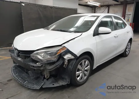 2016 Toyota Corolla Le from USA, damaged, VIN 5YFBURHE9GP428828